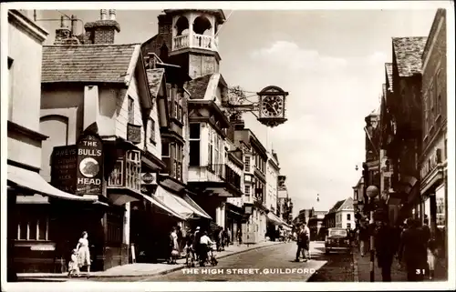 Ak Guildford South East England, The High Street