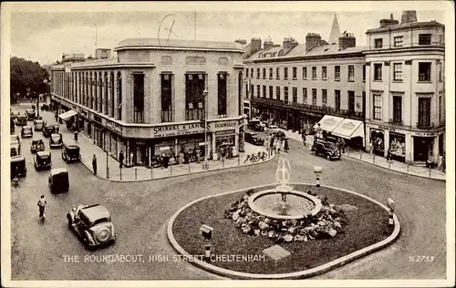 Ak Cheltenham South West England, The Roundabout, High Street