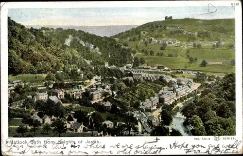 Ak Matlock Bath East Midlands, From Hights of Jacob