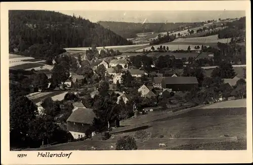 Ak Hellendorf Bad Gottleuba-Berggießhübel in Sachsen, Ort, Umgebung