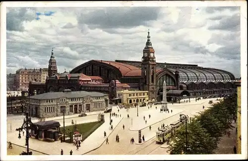 Ak Hamburg, Hauptbahnhof