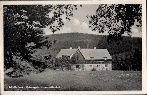 Ak Schellerhau Altenberg im Erzgebirge, Henriettenhof