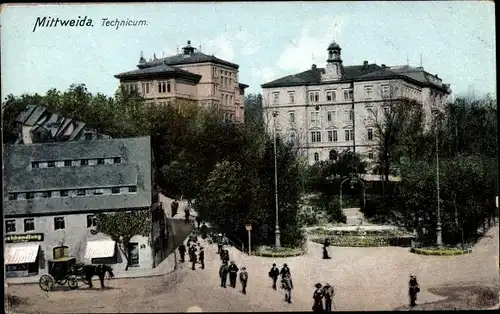 Ak Mittweida in Sachsen, Technikum