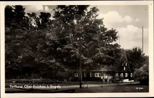 Ak Ober Holzhau Rechenberg Bienenmühle Erzgebirge, Torfhaus