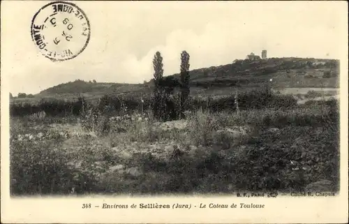 Ak Toulouse le Chateau Jura, Le Coteau