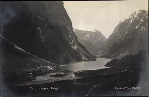 Ak Gudvangen Norwegen, Panorama