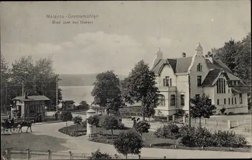 Ak Gremsmühlen Malente in Ostholstein, Blick über den Dieksee