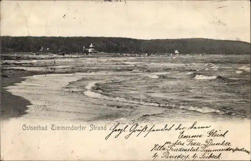 Ak Ostseebad Timmendorfer Strand, Meeresblick