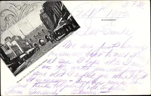 Ak Southampton South East England, The Bargate