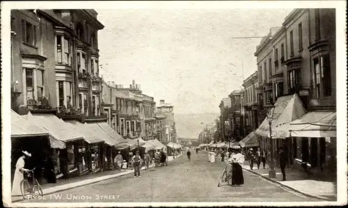 Ak Ryde Isle of Wight South East England, Union Street