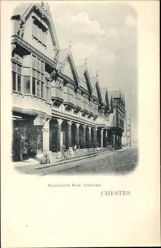 Ak Chester North West England, Northgate Row