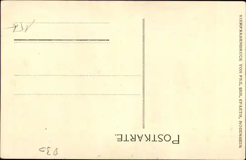 Studentika Ak Rosenheim Oberbayern, Abituria 1914