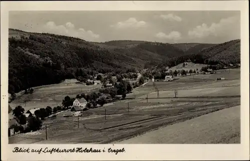 Ak Holzhau Rechenberg Bienenmühle Erzgebirge, Ort mit Umgebung
