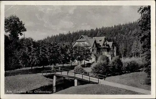 Ak Krummenhennersdorf Halsbrücke in Sachsen, Kirchliches Rüstzeitenheim der Inneren Mission