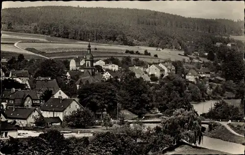 Ak Flöha in Sachsen, Stadtbild, Wald