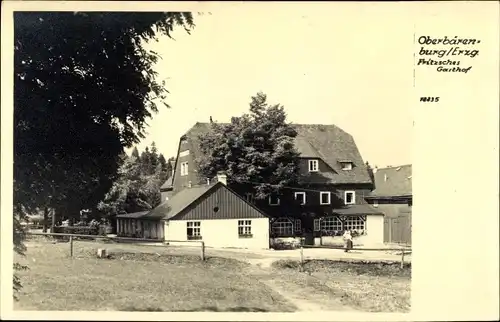 Ak Waldbärenburg Bärenburg Altenberg im Erzgebirge, Fritzsches Gasthof