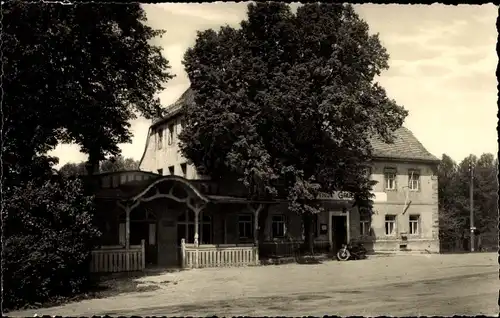 Ak Grillenburg Tharandt im Tharandter Wald, Gasthof Grillenburg