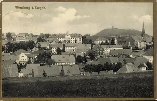 Ak Altenberg im Erzgebirge, Stadtbild