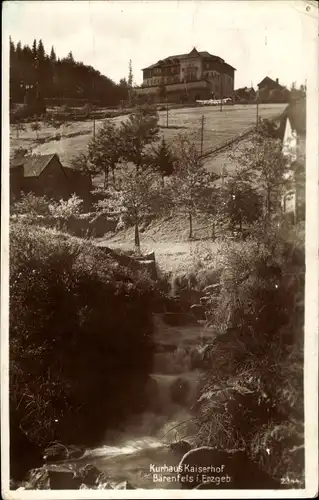 Ak Bärenfels Altenberg Erzgebirge, Kurhaus Kaiserhof