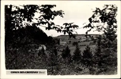 Ak Chaux des Crotenay Jura, Blick auf den Ort