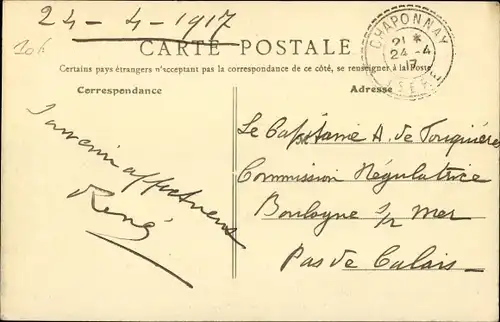 Ak Chaponnay Isere, Vue panoramique