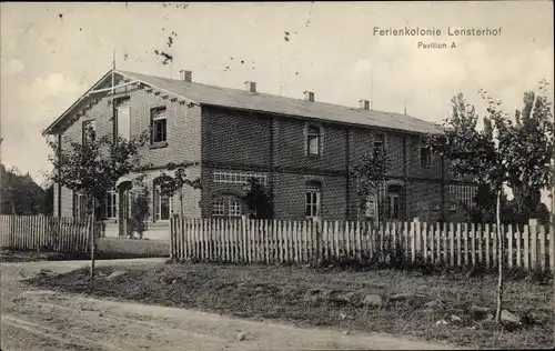 Ak Cismar Grömitz in Holstein, Ferienkolonie Lensterhof, Pavillon A