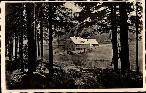 Ak Hermsdorf im Osterzgebirge, Jugendherberge Gimmlitztal