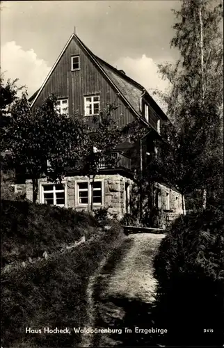 Ak Waldbärenburg Bärenburg Altenberg im Erzgebirge, Hochhaus Hocheck