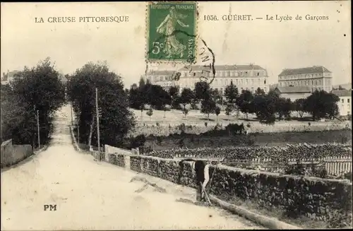 Ak Gueret Creuse, Le Lycee de Garcons