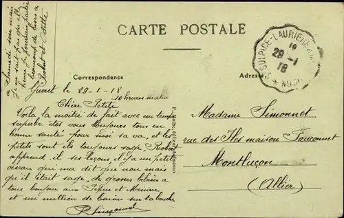 Ak Gueret Creuse, Le Marche, La Place