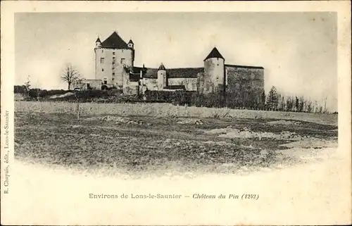 Ak Lons le Saunier Jura, Chateau du Pin