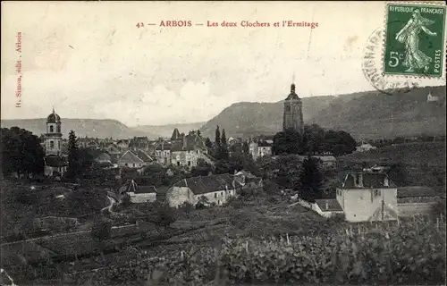 Ak Arbois Jura, Les deux Clochers et l'Ermitage