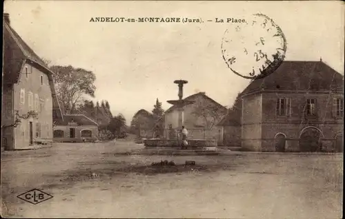 Ak Andelot en Montagne Jura, La Place