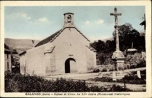 Ak Balanod Jura, Eglise et Croix