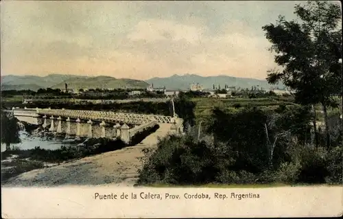 Ak Cordoba Argentinien, Puente de la Calera