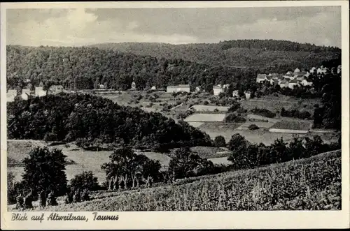 Ak Neuweilnau Weilrod im Taunus, Blick auf den Ort