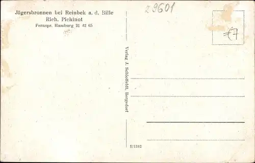 Ak Reinbek in Schleswig Holstein, Jägersbronnen