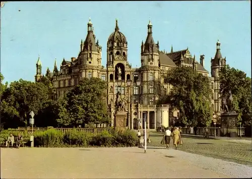 Ak Schwerin in Mecklenburg, Schloss