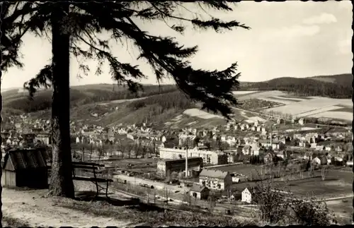 Ak Olbernhau im Erzgebirge, Panorama vom Hainberg