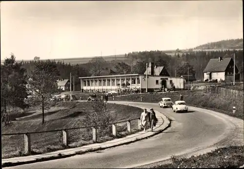 Ak Kämmerswalde Cämmerswalde Neuhausen im Erzgebirge, Straßenpartie