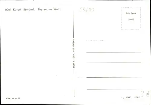 Ak Hetzdorf Halsbrücke in Mittelsachsen, Tharandter Wald, Ferienhäuser