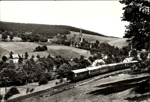 Ak Rechenberg Bienenmühle Erzgebirge, Gesamtansicht