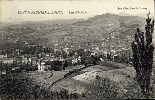 Ak Lons le Saunier Jura, Vue Generale