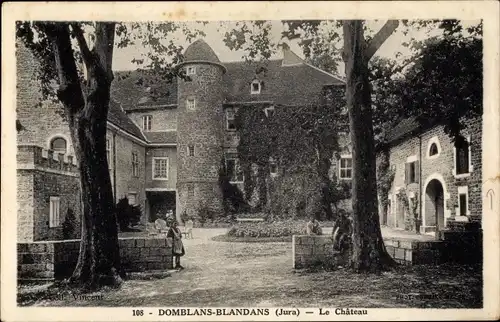 Ak Domblans Blandans Jura, Le Chateau