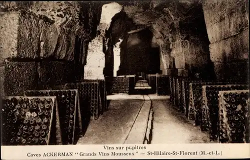 Ak Saint Hilaire Saint Florent Maine et Loire, Caves Ackerman, Grands Vins Mousseux