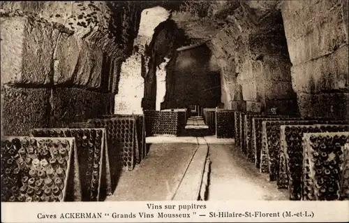 Ak Saint Hilaire Saint Florent Maine et Loire, Caves Ackerman, Grands Vins Mousseux