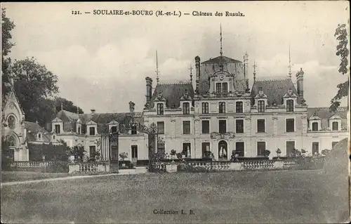 Ak Soulaire et Bourg Maine et Loire, Chateau des Ruaulx