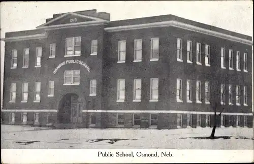 Ak Osmond NE USA, Public School