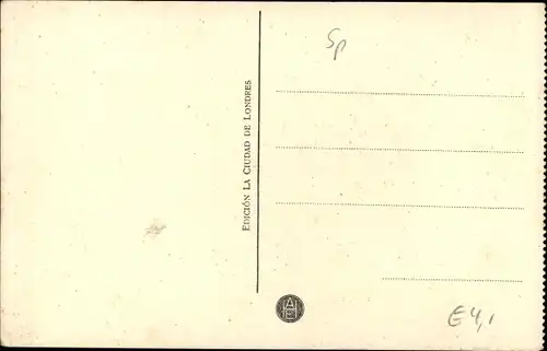 Ak Vigo Galicien Spanien, Vista general, desde el Castro