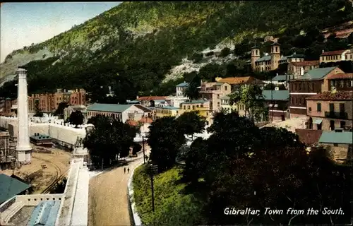 Ak Gibraltar, Town from the South